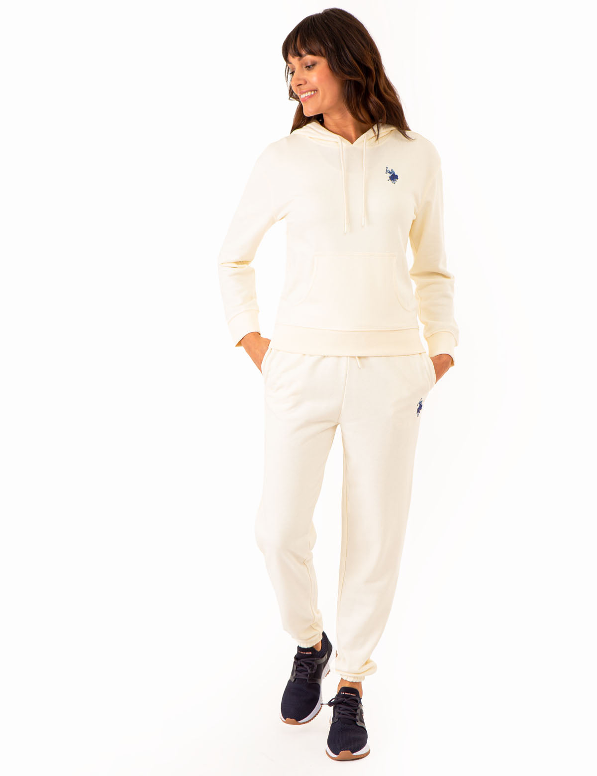 High Low Hoodie with Multi Tonal Logo | Casual Streetwear