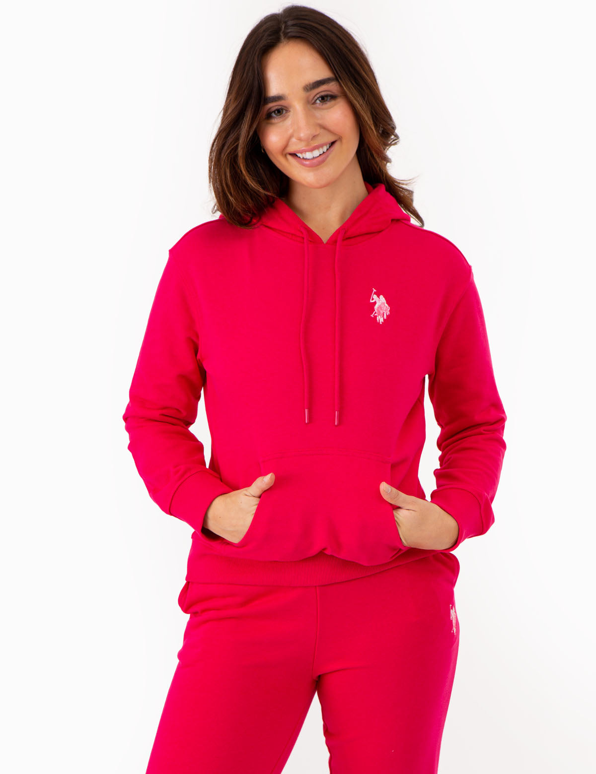 High Low Hoodie with Multi Tonal Logo | Casual Streetwear