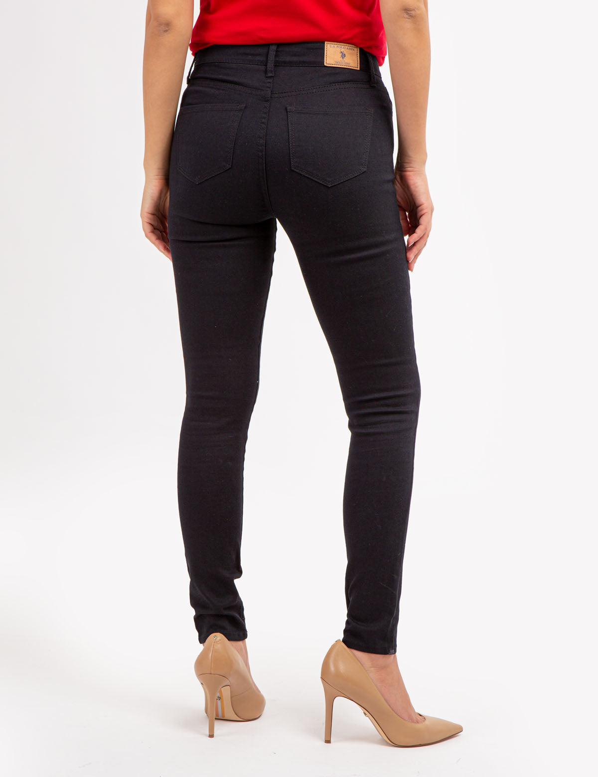 High Rise Skinny Twill Pants for Women | Slim Fit & Comfortable