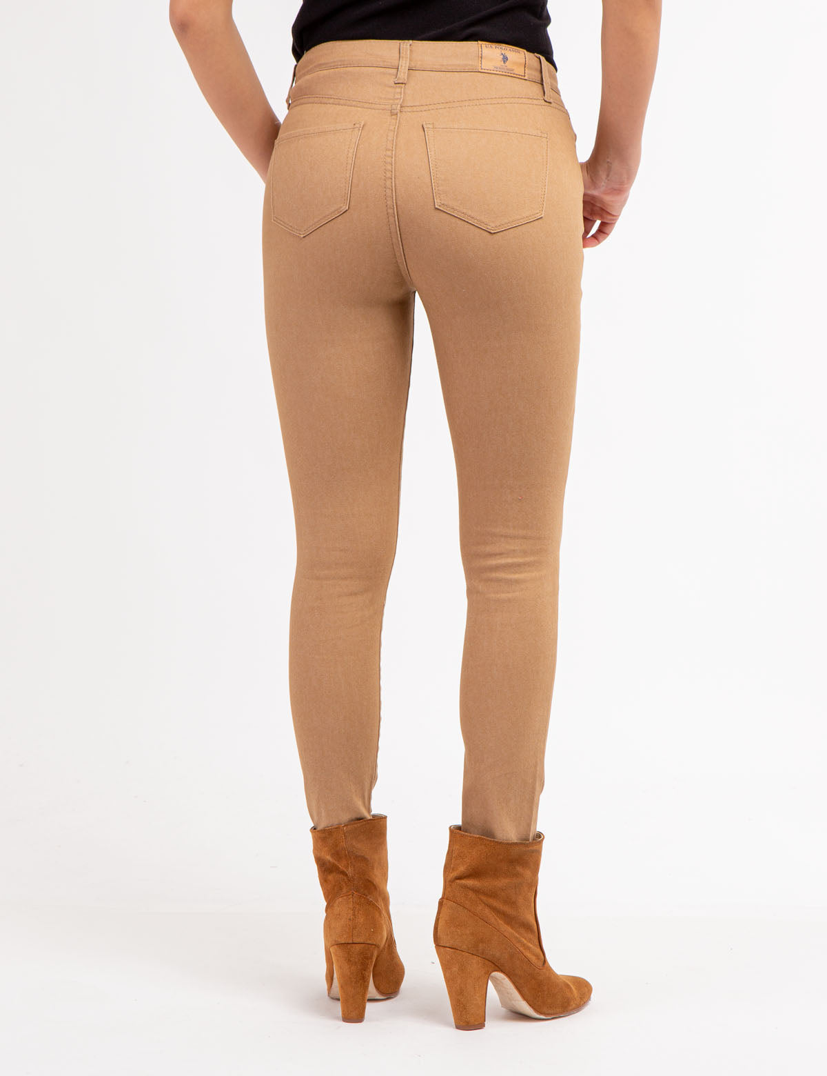 High Rise Skinny Twill Pants for Women | Slim Fit & Comfortable