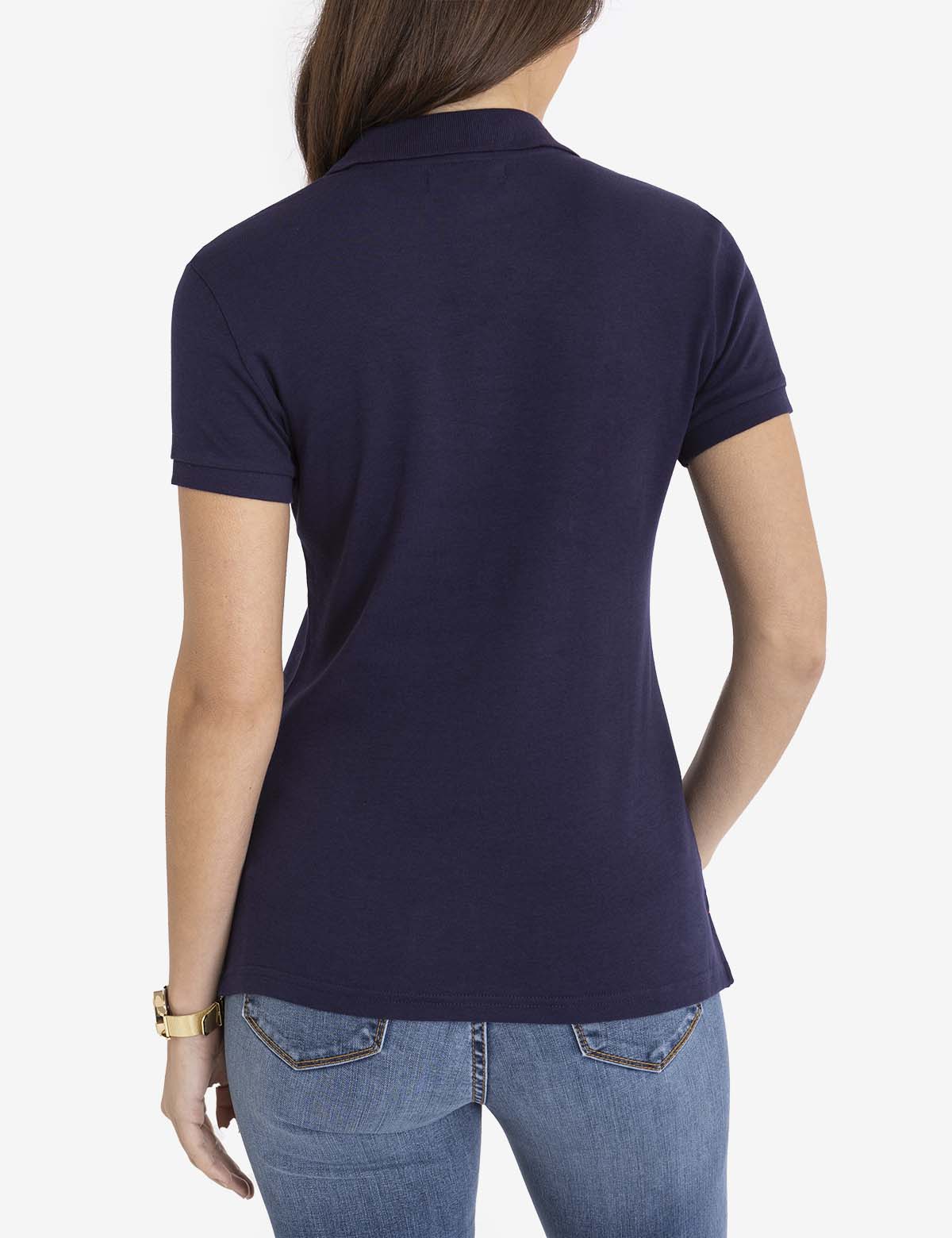Solid Interlock Polo Shirt for Men | Classic Fit & Breathable Fabric