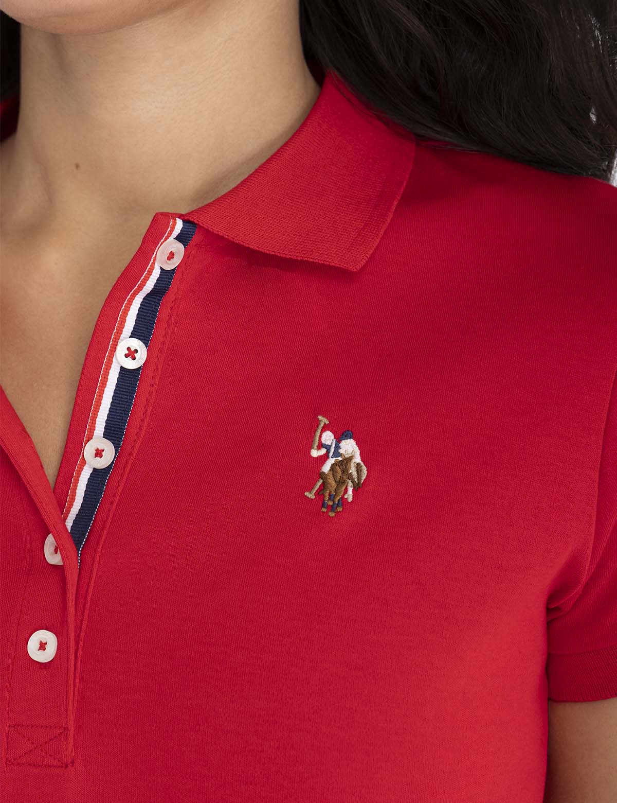 Solid Interlock Polo Shirt for Men | Classic Fit & Breathable Fabric