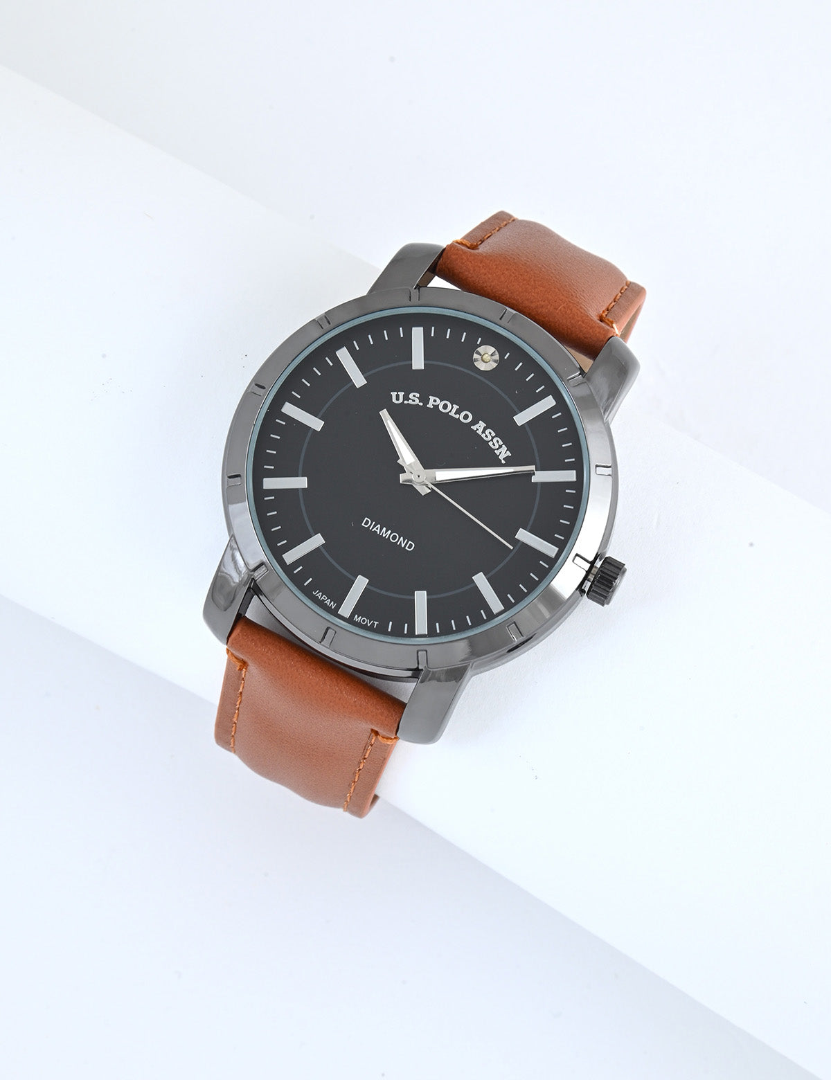 Brown Leather Strap Watch Set for Couples | His & Hers