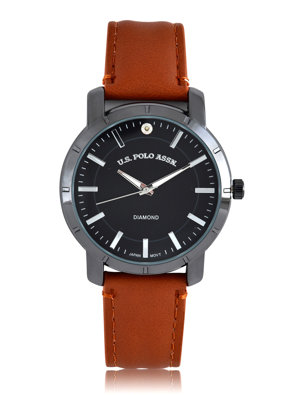 Brown Leather Strap Watch Set for Couples | His & Hers