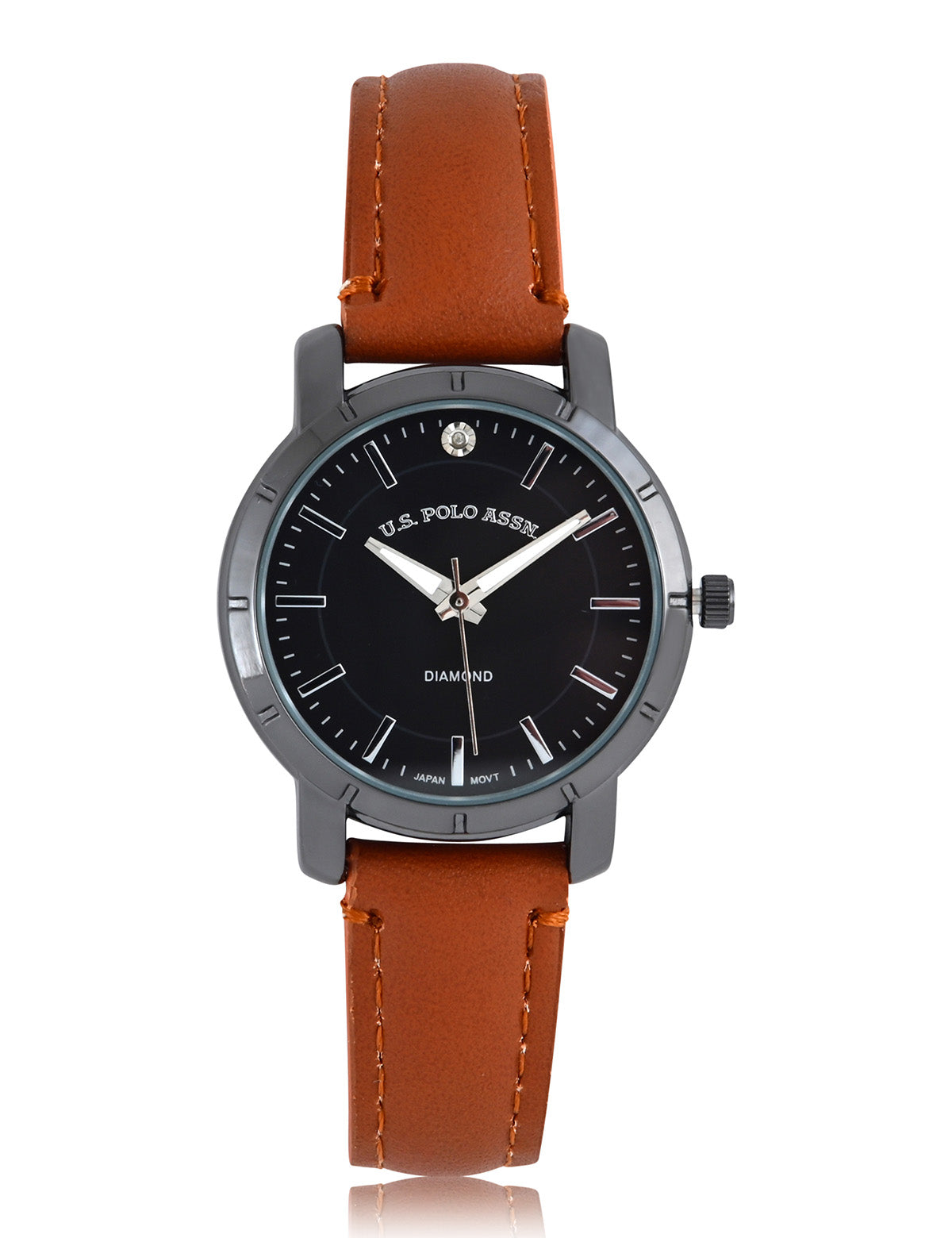 Brown Leather Strap Watch Set for Couples | His & Hers