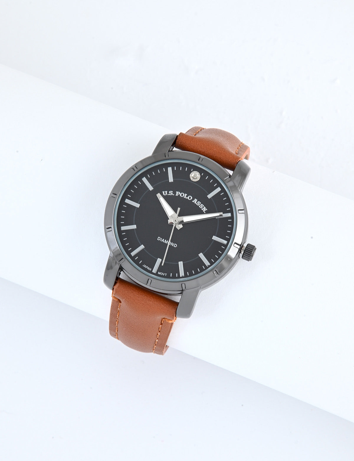 Brown Leather Strap Watch Set for Couples | His & Hers