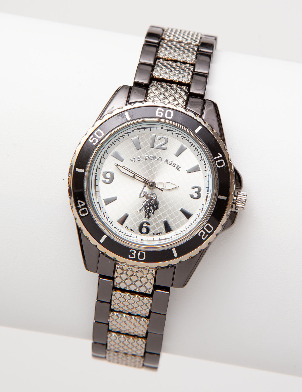 Gunmetal Watch Set for Couples | Analog Quartz with Glass Dial