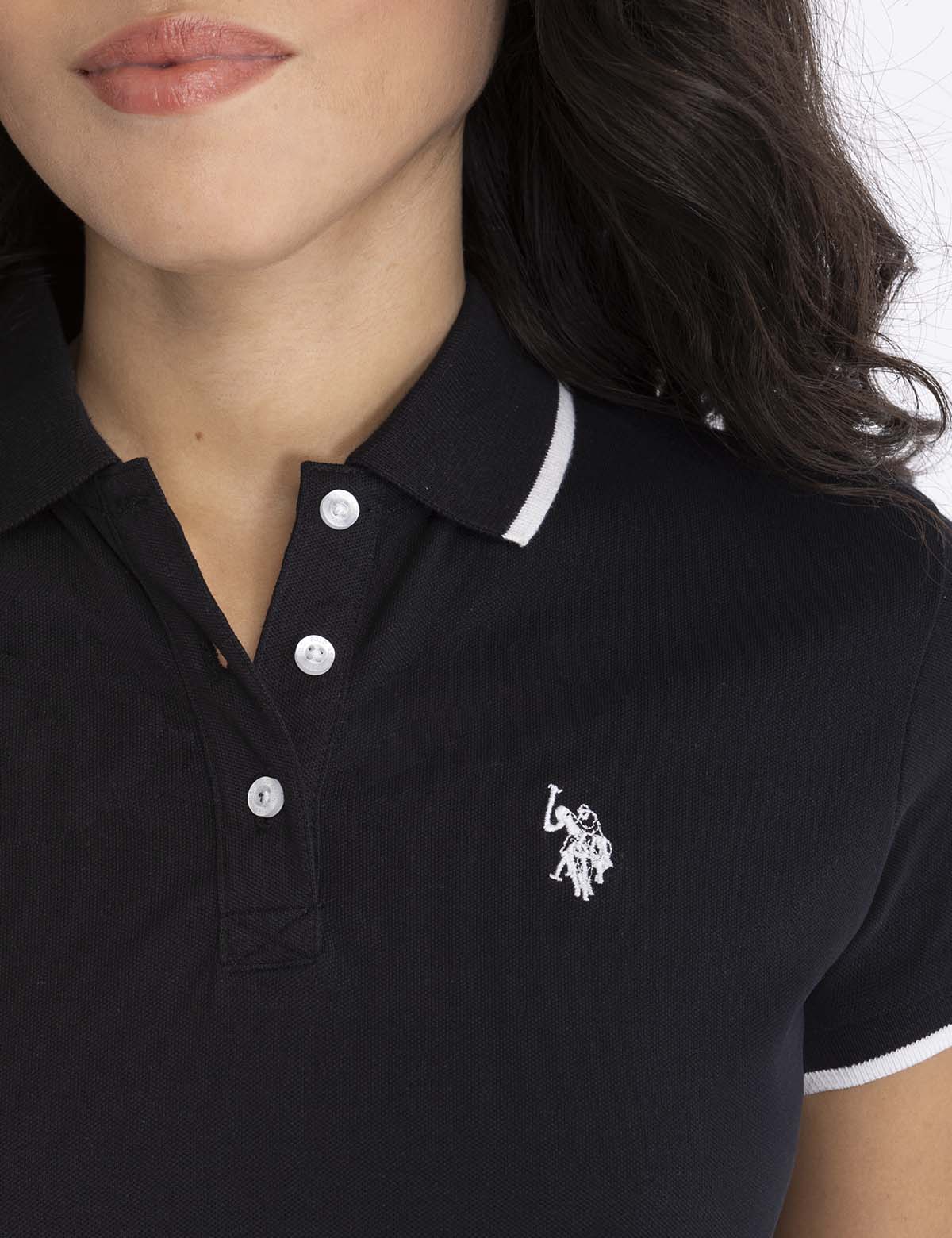 Men's Tipped Solid Polo Shirt with Contrast Trim | Classic Fit