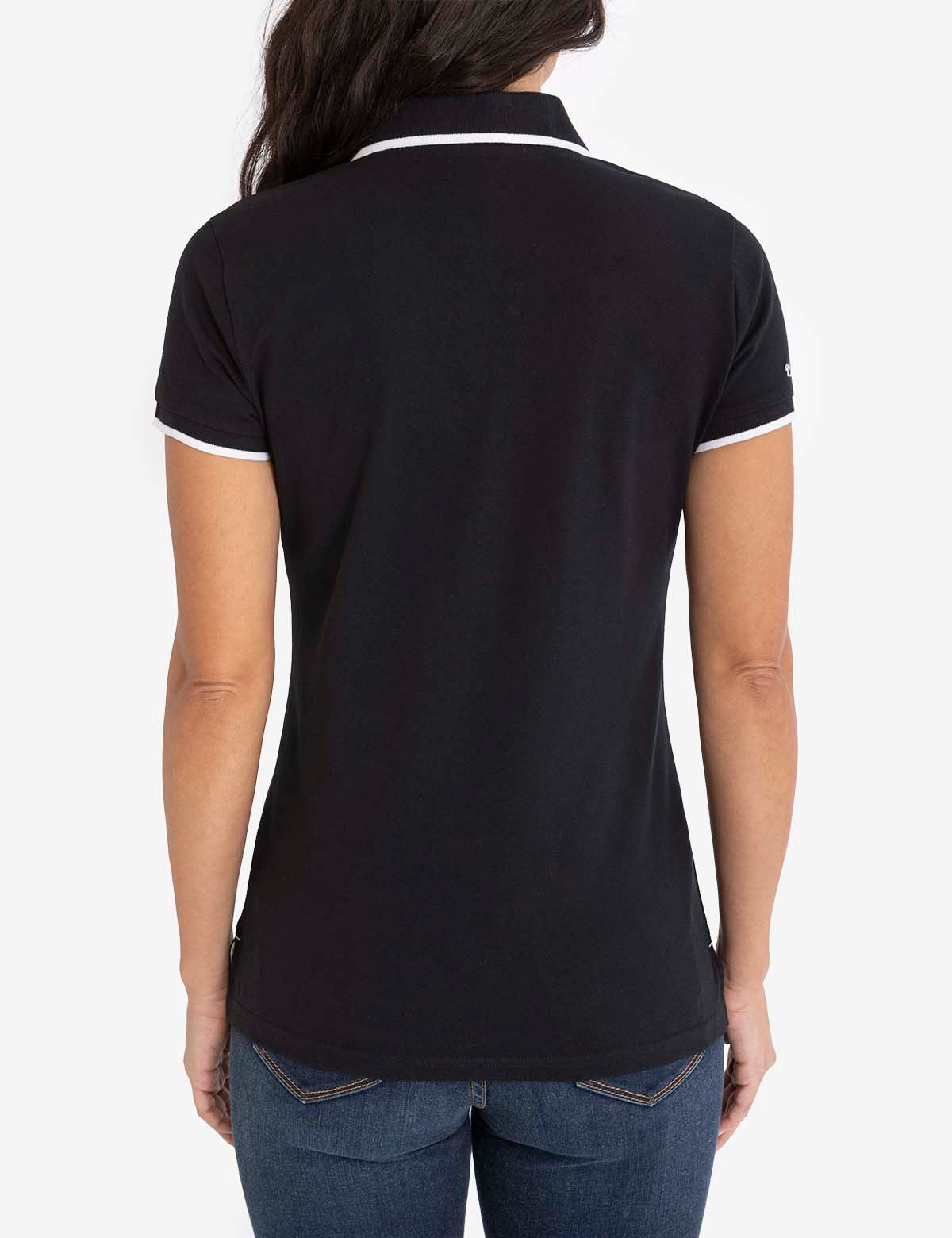 Men's Tipped Solid Polo Shirt with Contrast Trim | Classic Fit