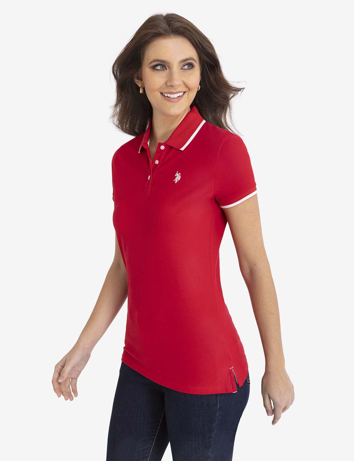 Men's Tipped Solid Polo Shirt with Contrast Trim | Classic Fit