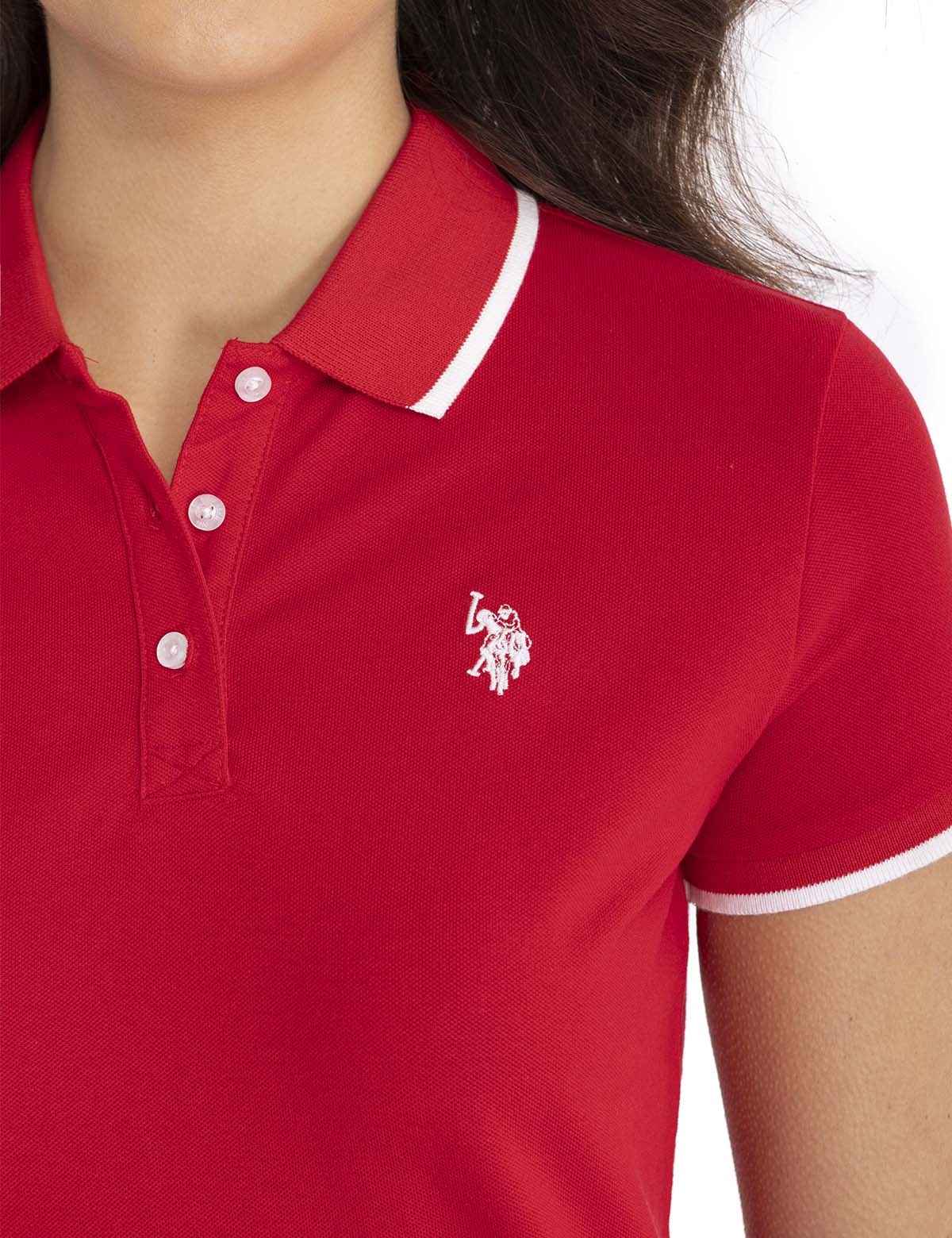 Men's Tipped Solid Polo Shirt with Contrast Trim | Classic Fit