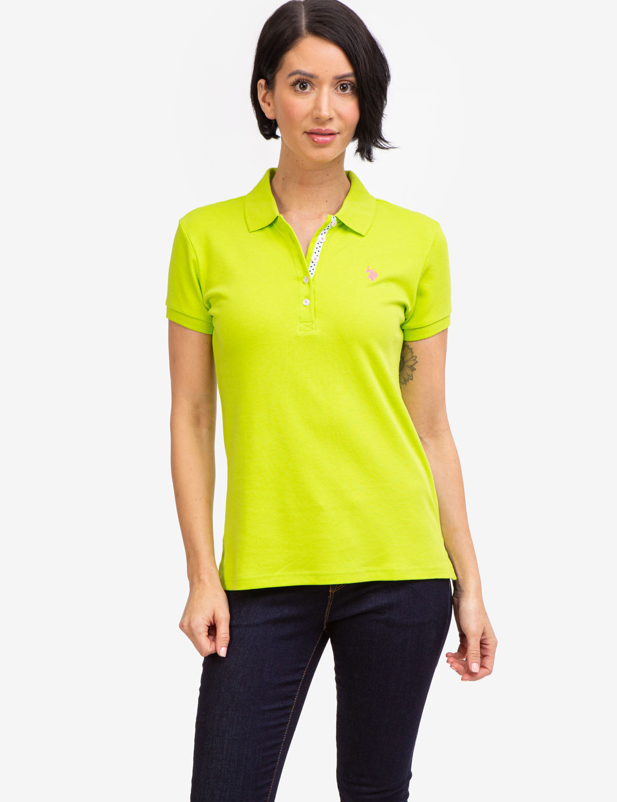 Interlock Polo Shirt for Men | 100% Cotton with Button Placket