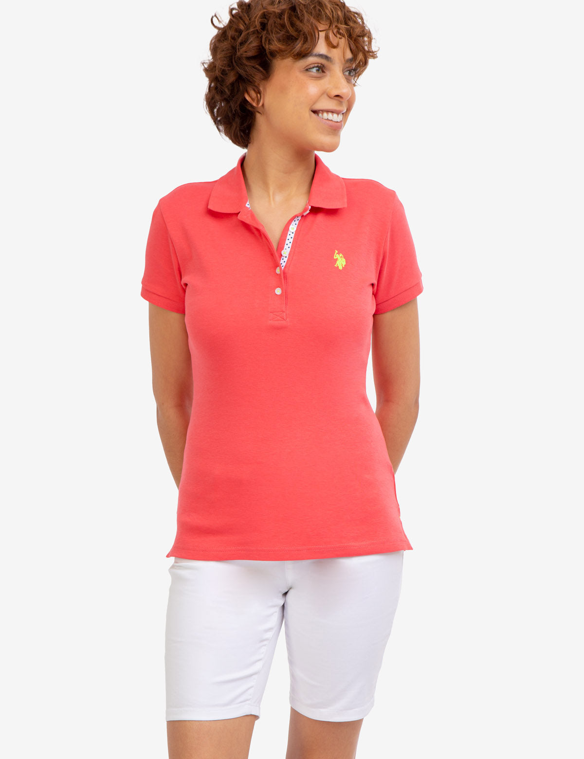 Interlock Polo Shirt for Men | 100% Cotton with Button Placket