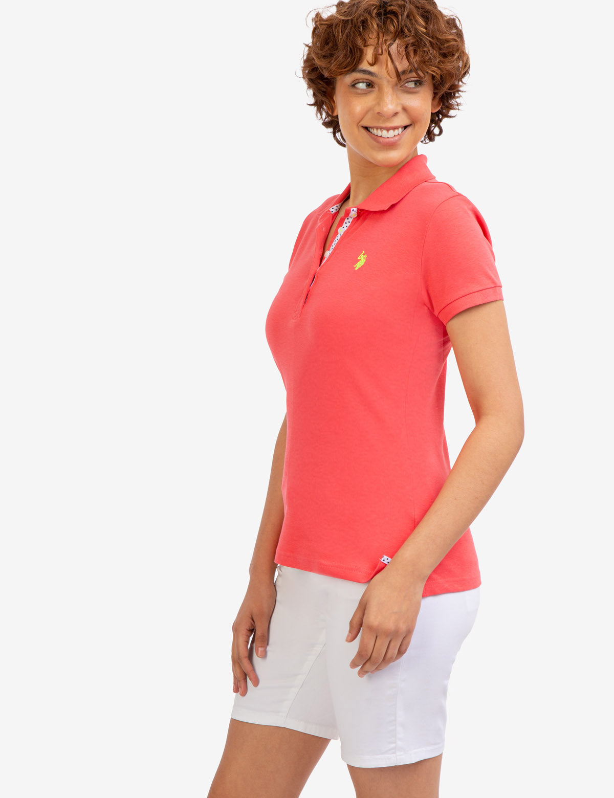 Interlock Polo Shirt for Men | 100% Cotton with Button Placket