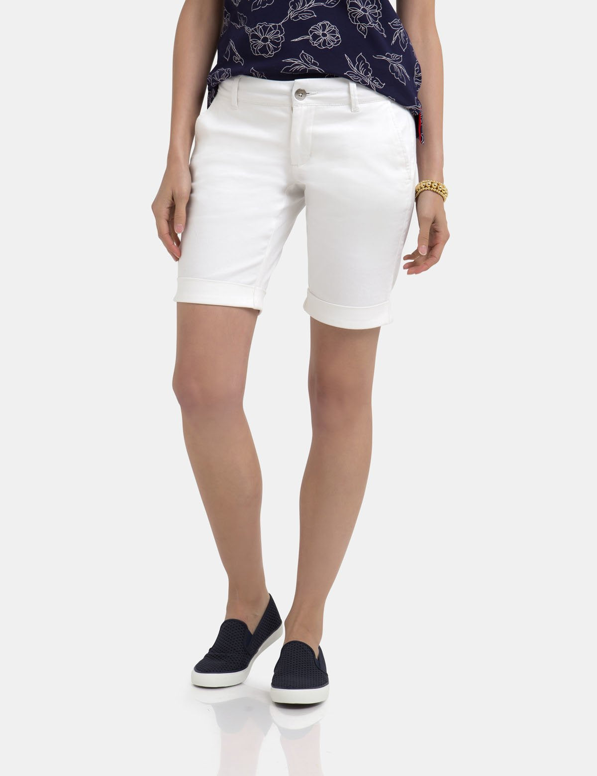 Men's Cotton Chino Shorts with 9" Inseam & Stretch | Jackson