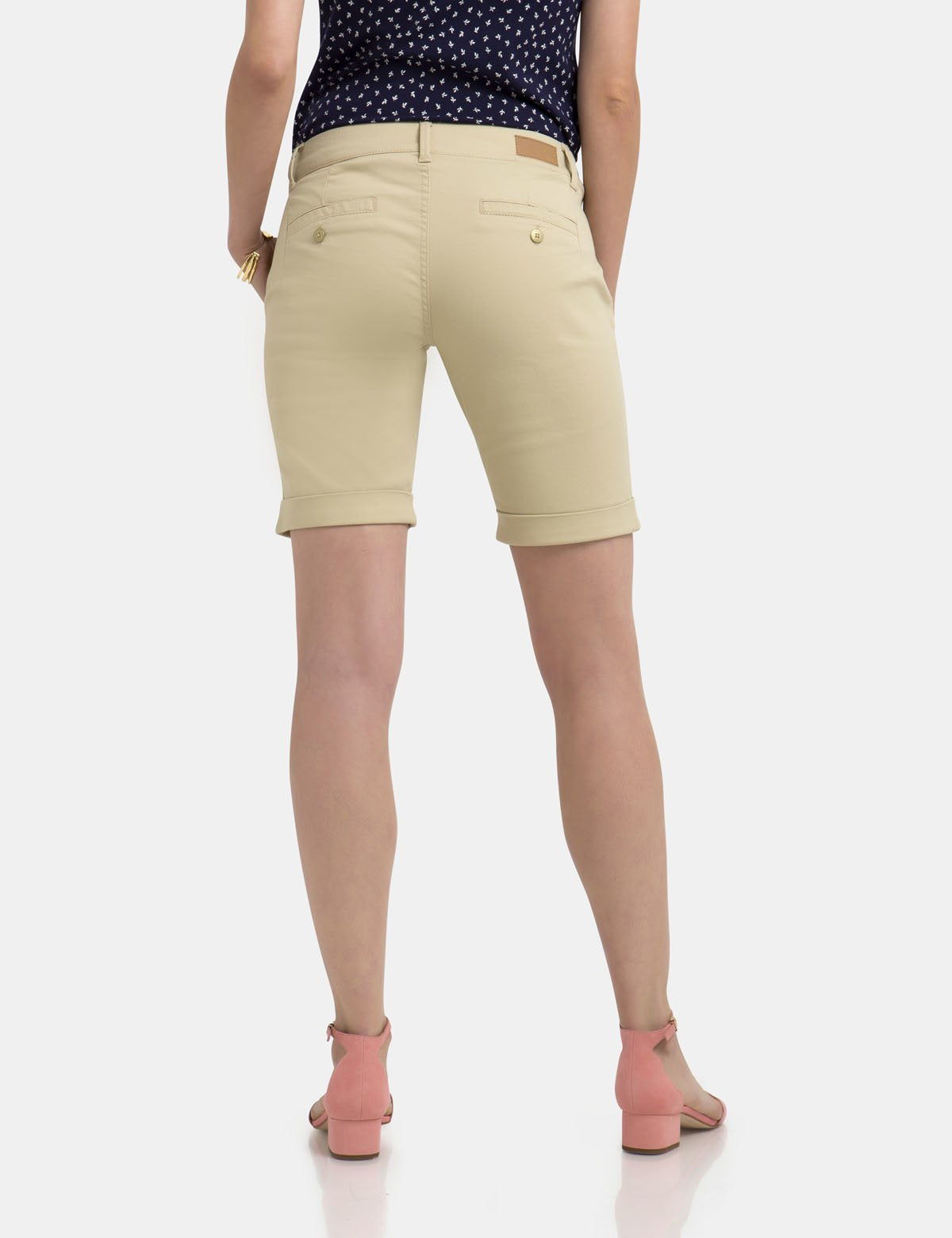 Men's Cotton Chino Shorts with 9" Inseam & Stretch | Jackson