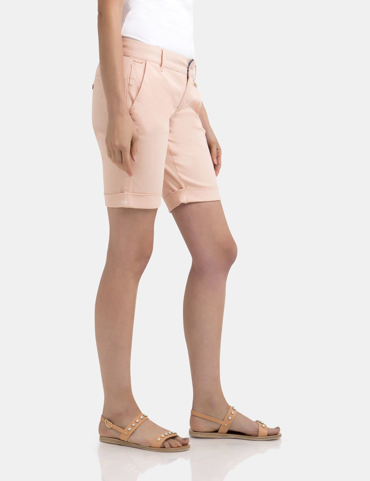 Men's Cotton Chino Shorts with 9" Inseam & Stretch | Jackson
