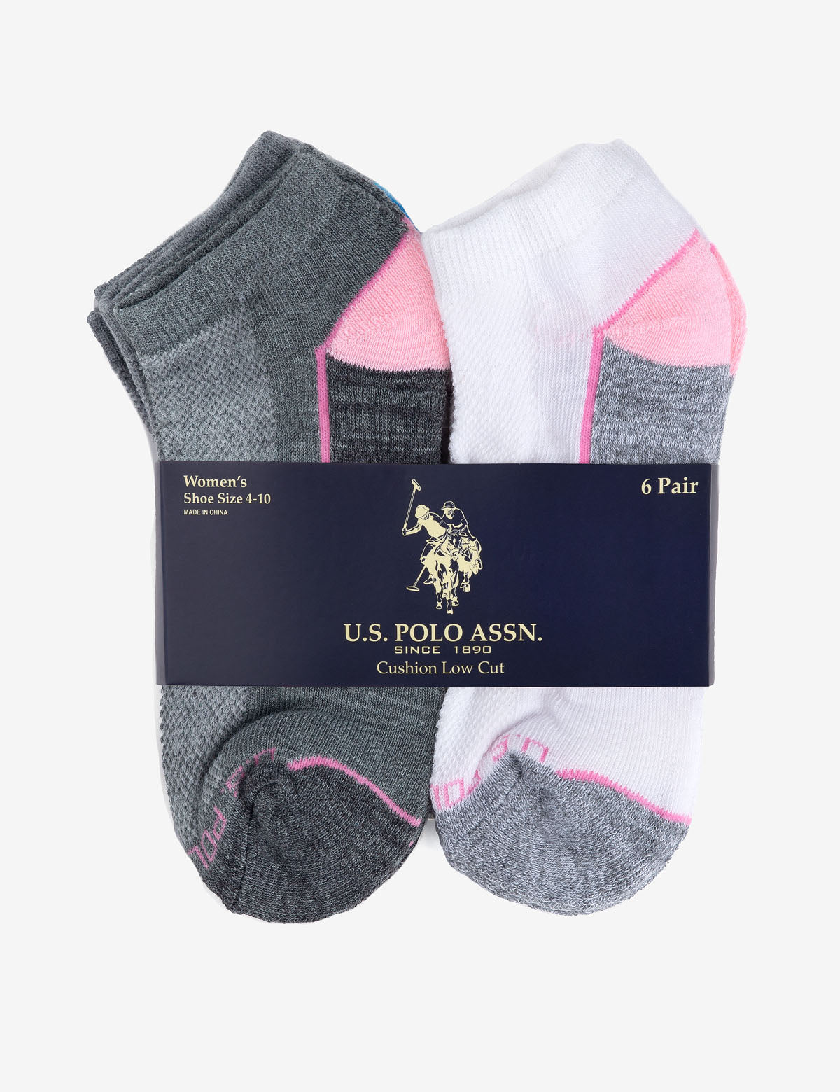 Low Cut Socks 6-Pack for Women | Cushioned & Breathable