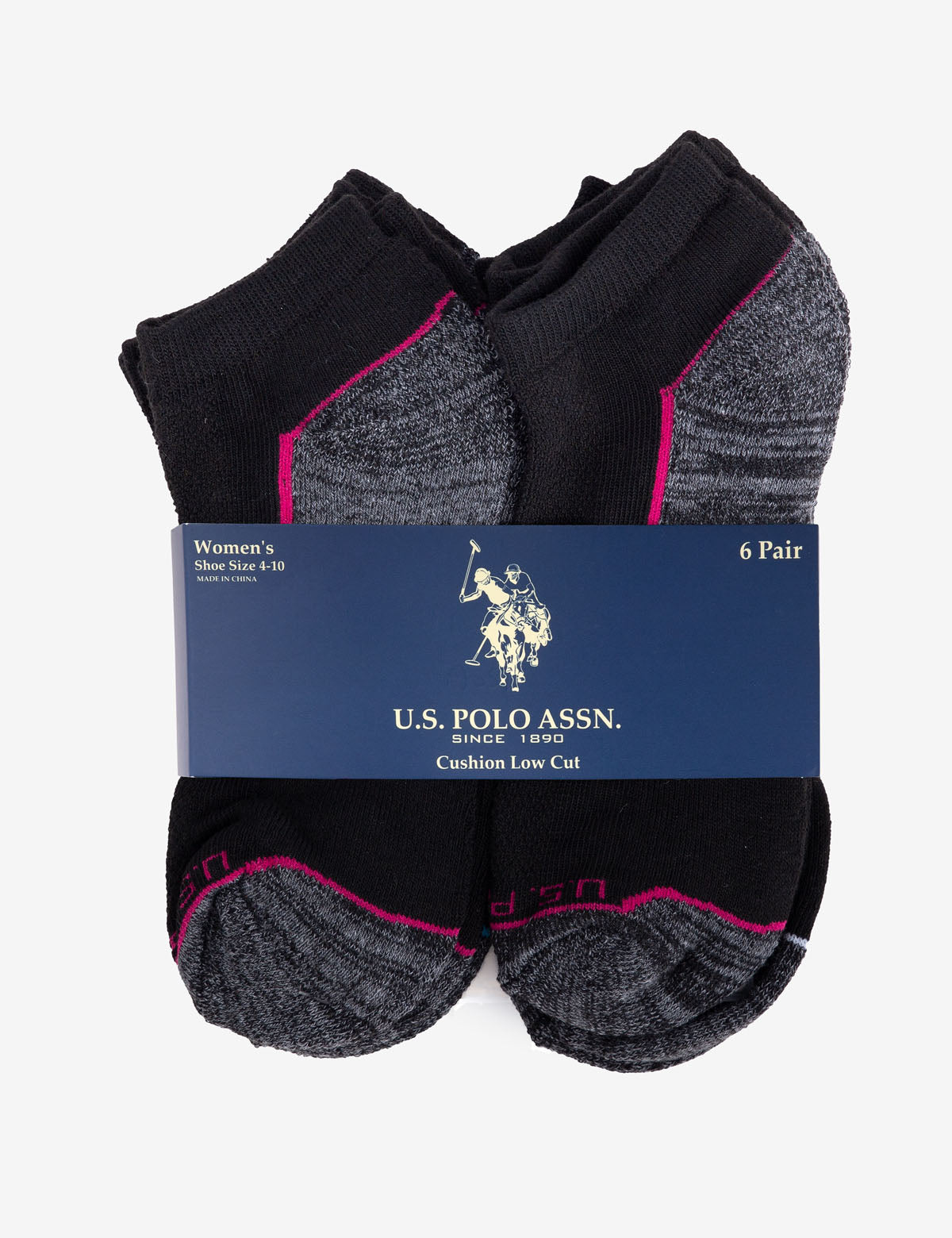 Low Cut Socks 6-Pack for Women | Cushioned & Breathable