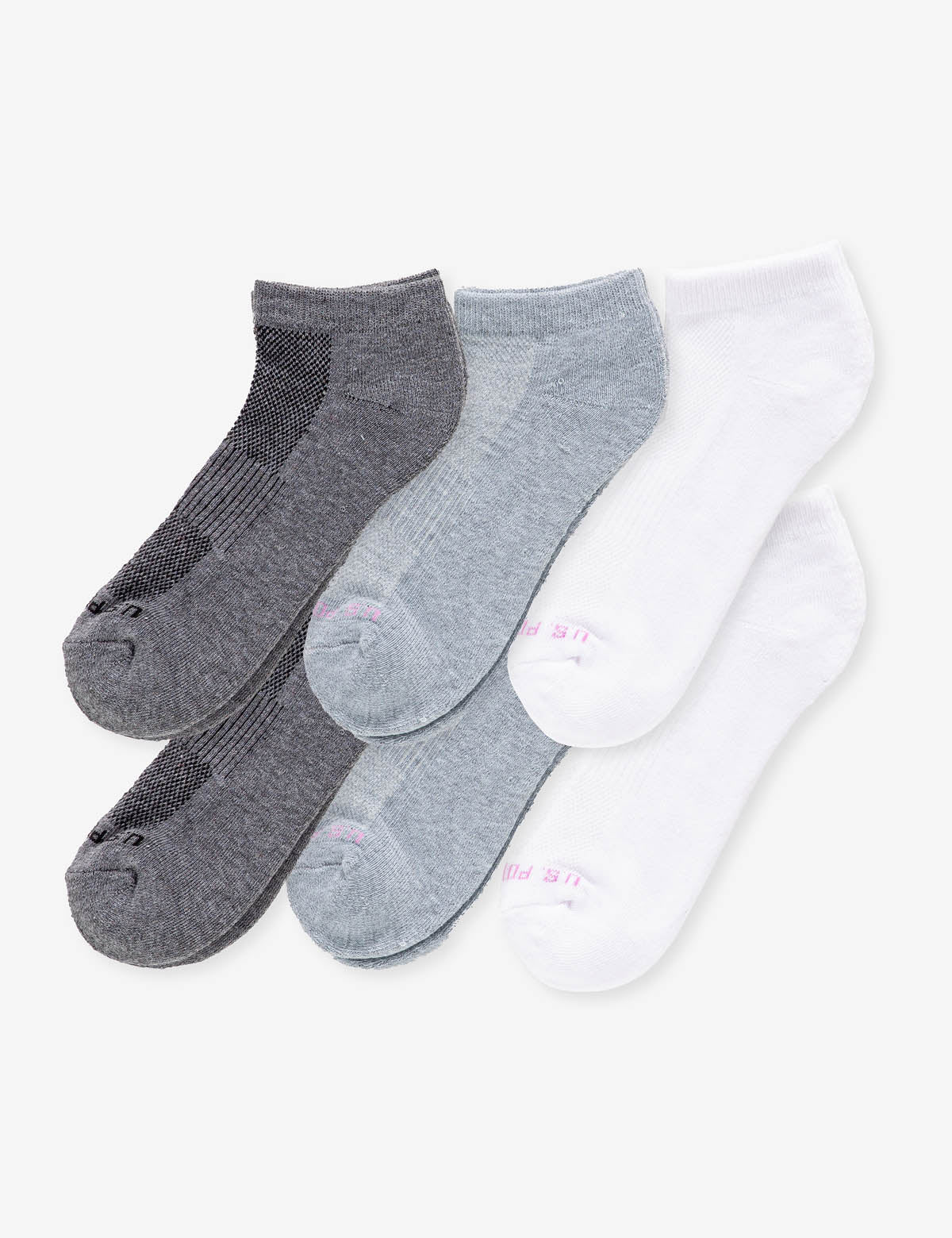 Women's 6-Pack Low-Cut Performance Socks for Running & Workouts