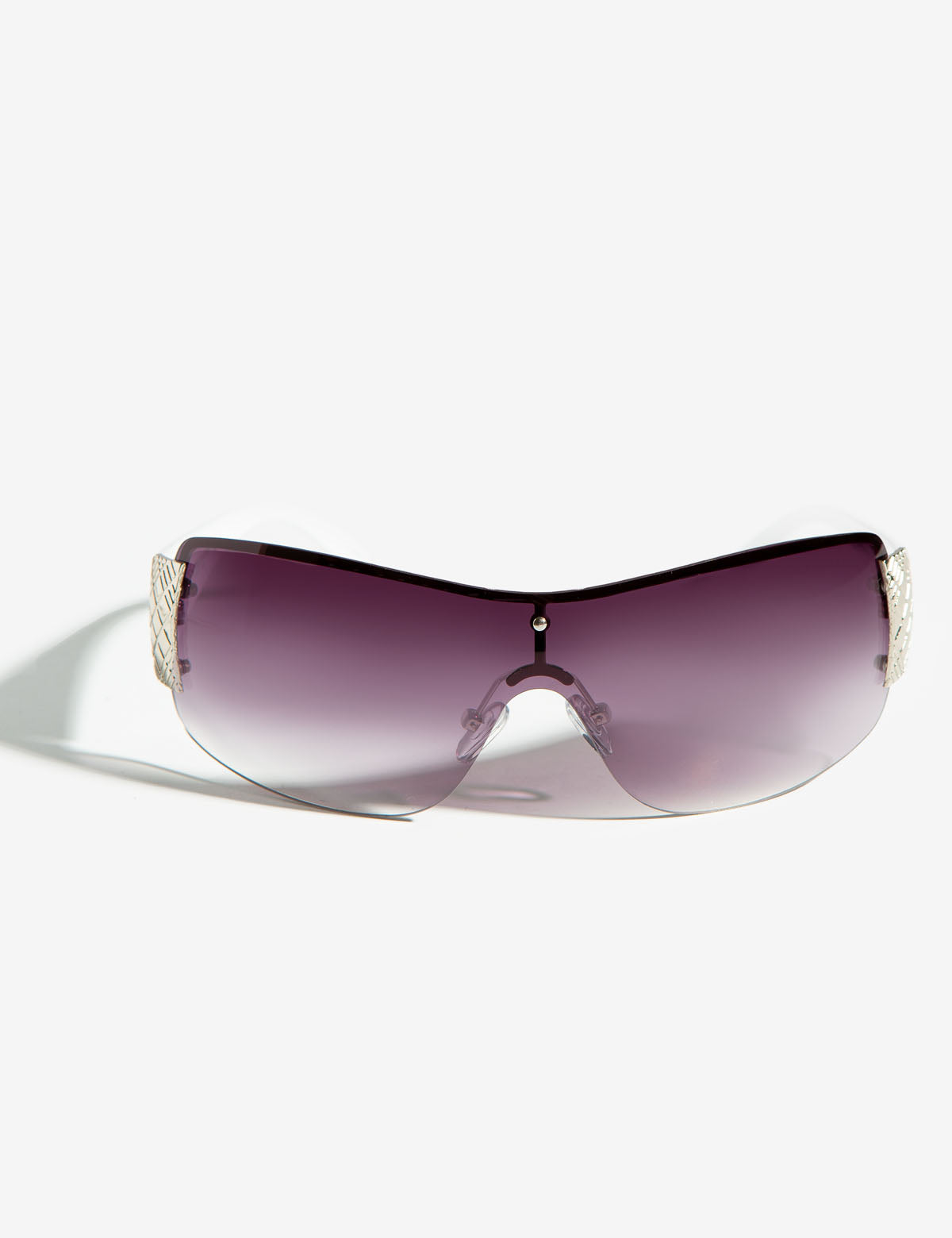 Embellished Shield Sunglasses for Women | Stylish UV Protection