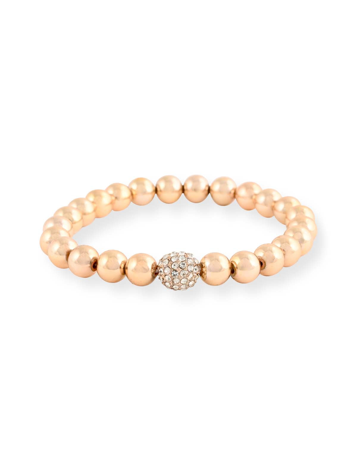 Women's LED Watch & Stackable Bracelet Set | Round Face Design