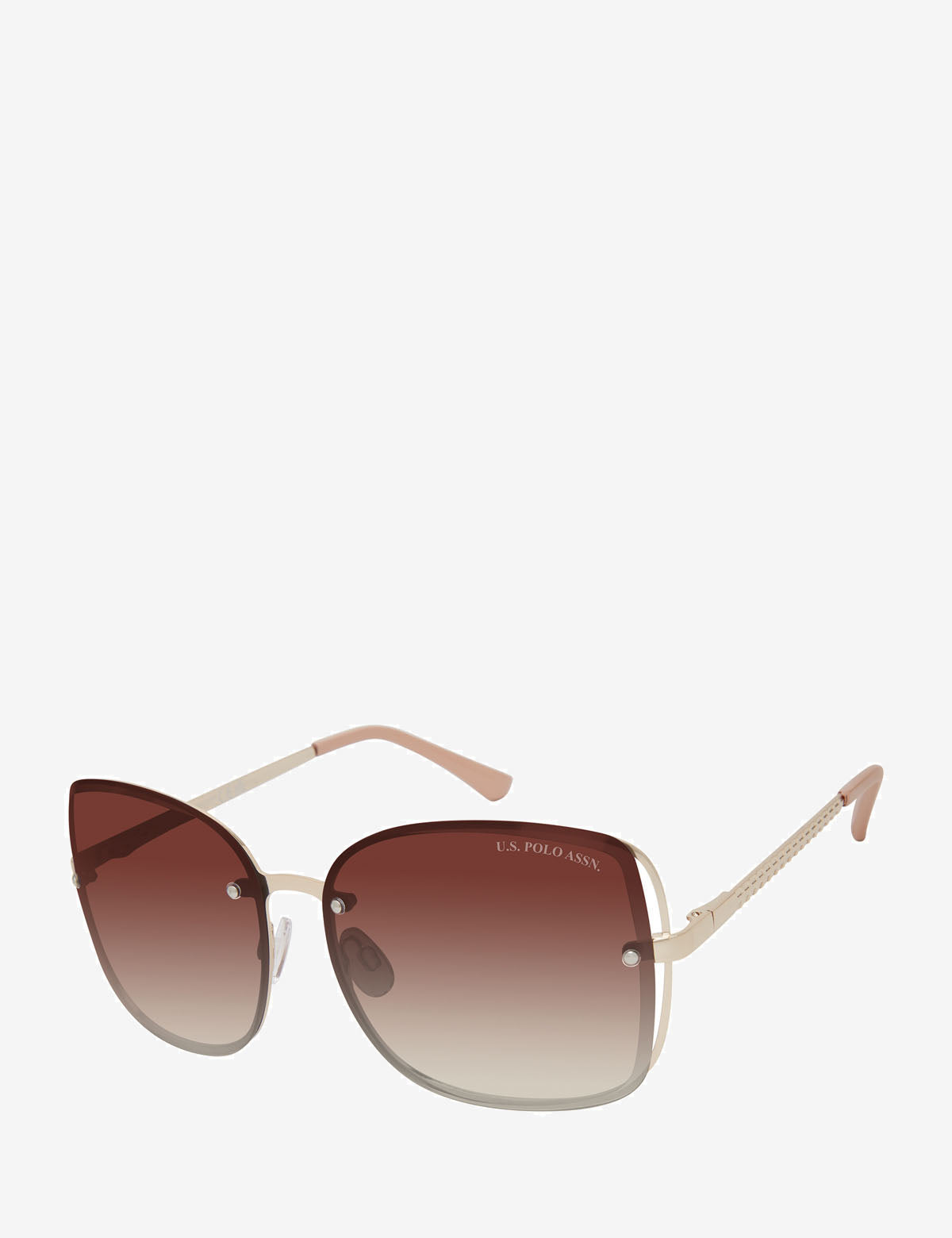 Square Vented Sunglasses for Women | Metal Frame Design