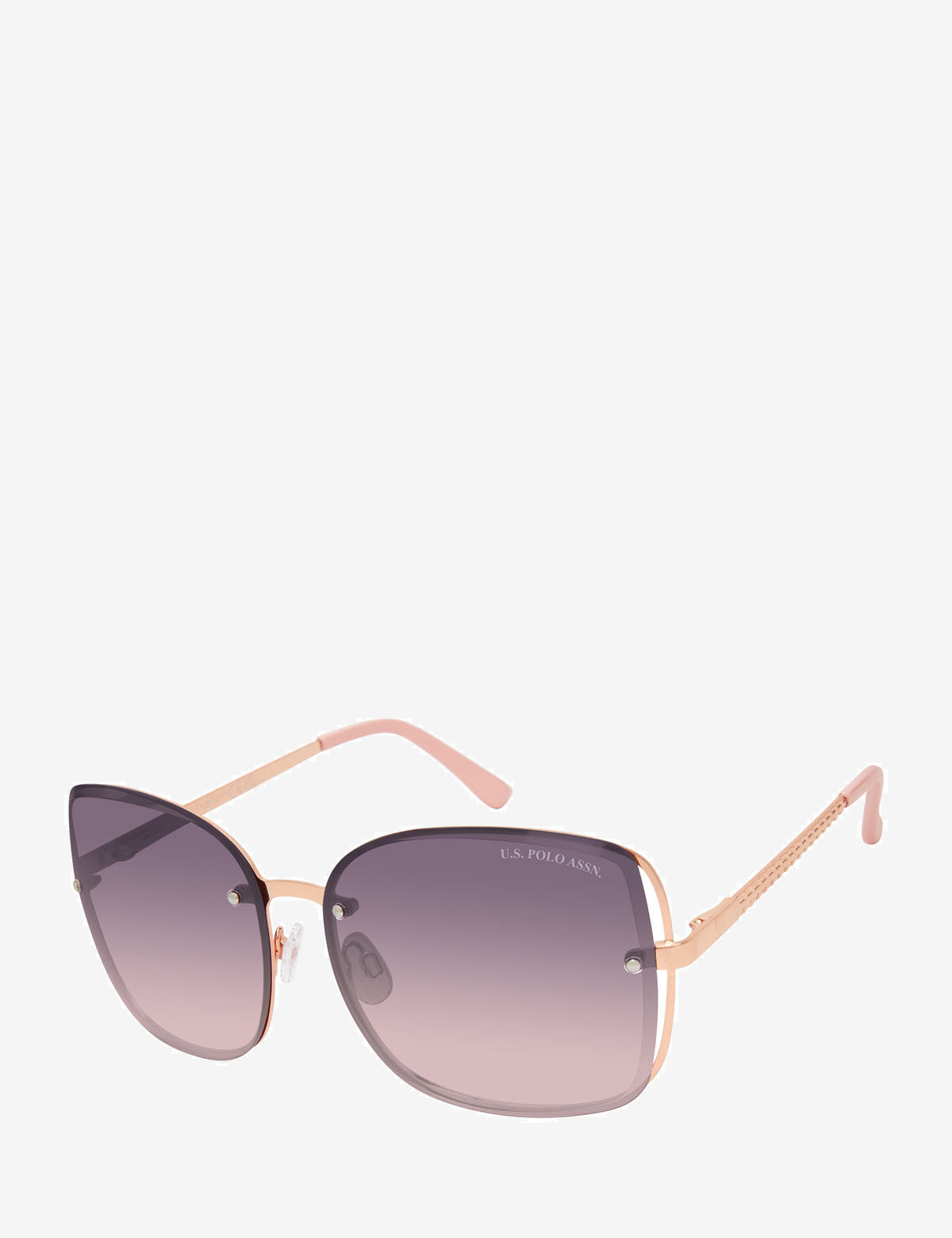 Square Vented Sunglasses for Women | Metal Frame Design