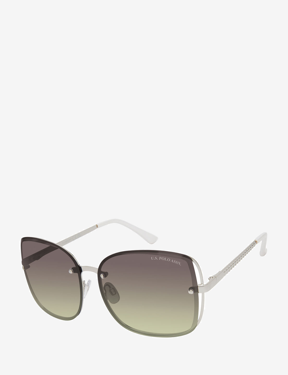 Square Vented Sunglasses for Women | Metal Frame Design