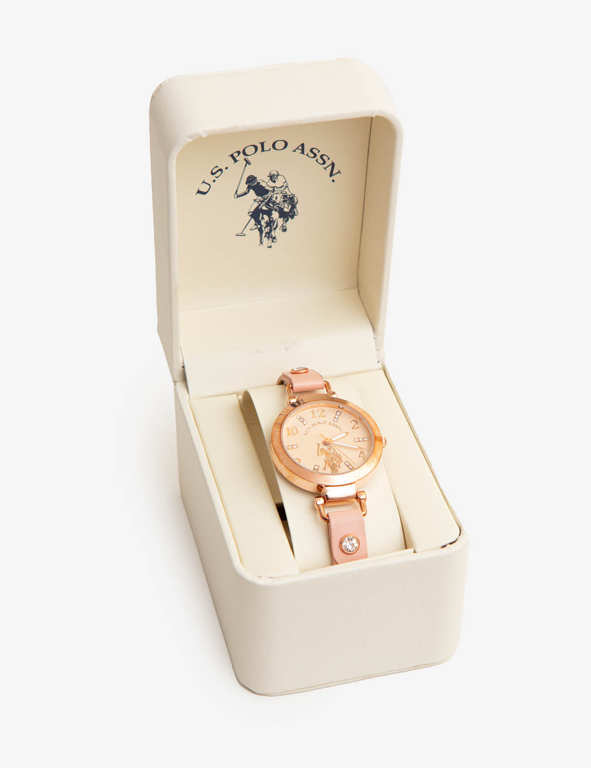 Pink Crystal Strap Watch for Women | Elegant Ladies Timepiece