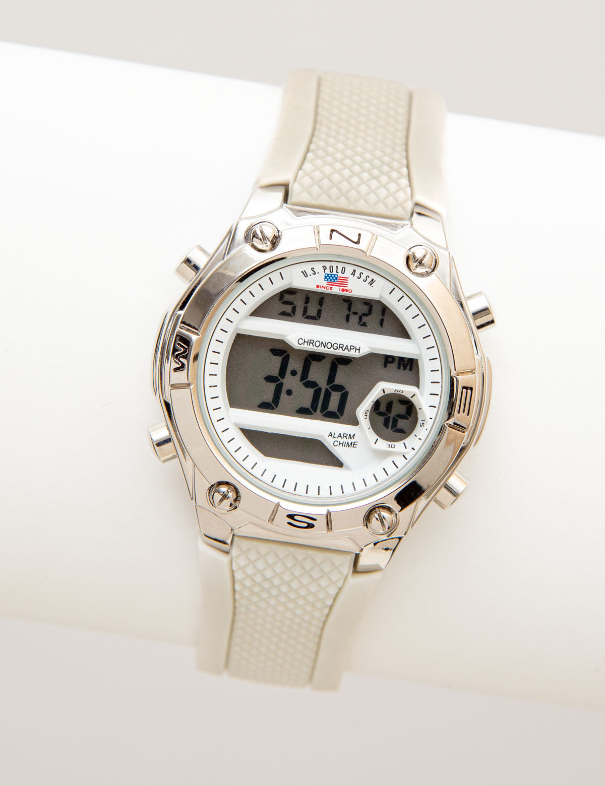 White Digital Sports Watch for Women | ActiveFit