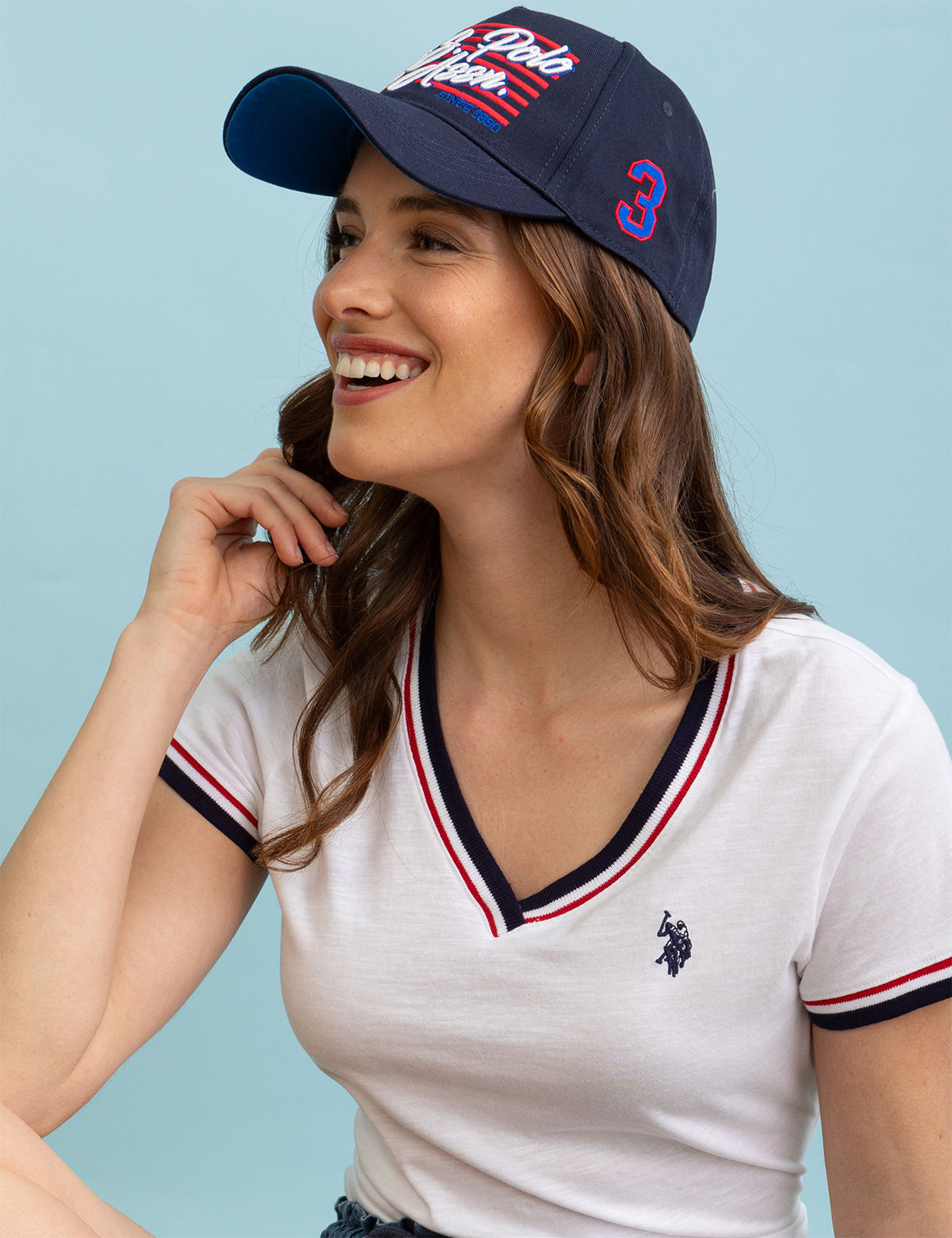 Embroidered USPA Flag Hat for Women | Stylish & Comfortable