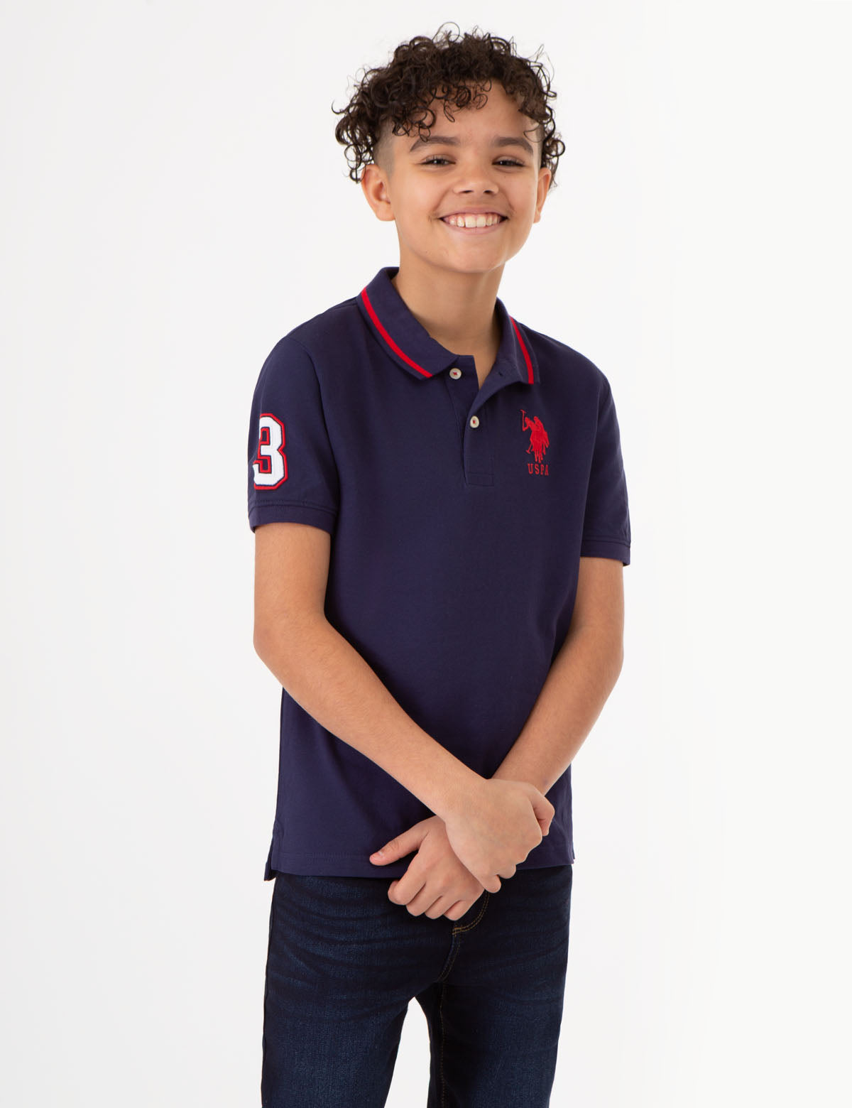 Boys Solid Pique Polo Shirt | Casual & Comfortable