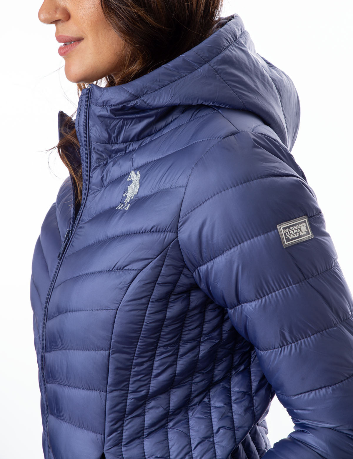 Lightweight Puffer Jacket with Hood & Zipper Pockets | Waterproof & Warm