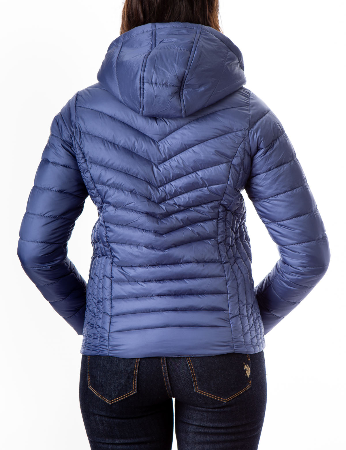 Lightweight Puffer Jacket with Hood & Zipper Pockets | Waterproof & Warm