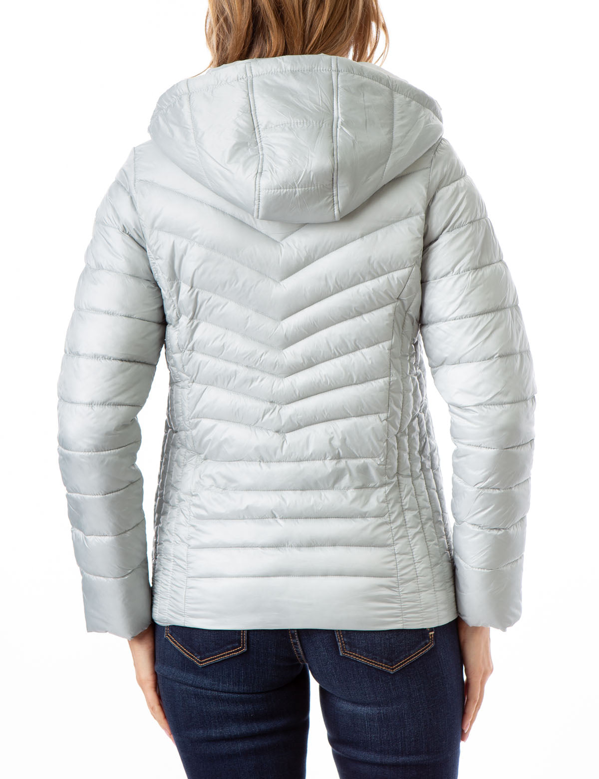 Lightweight Puffer Jacket with Hood & Zipper Pockets | Waterproof & Warm