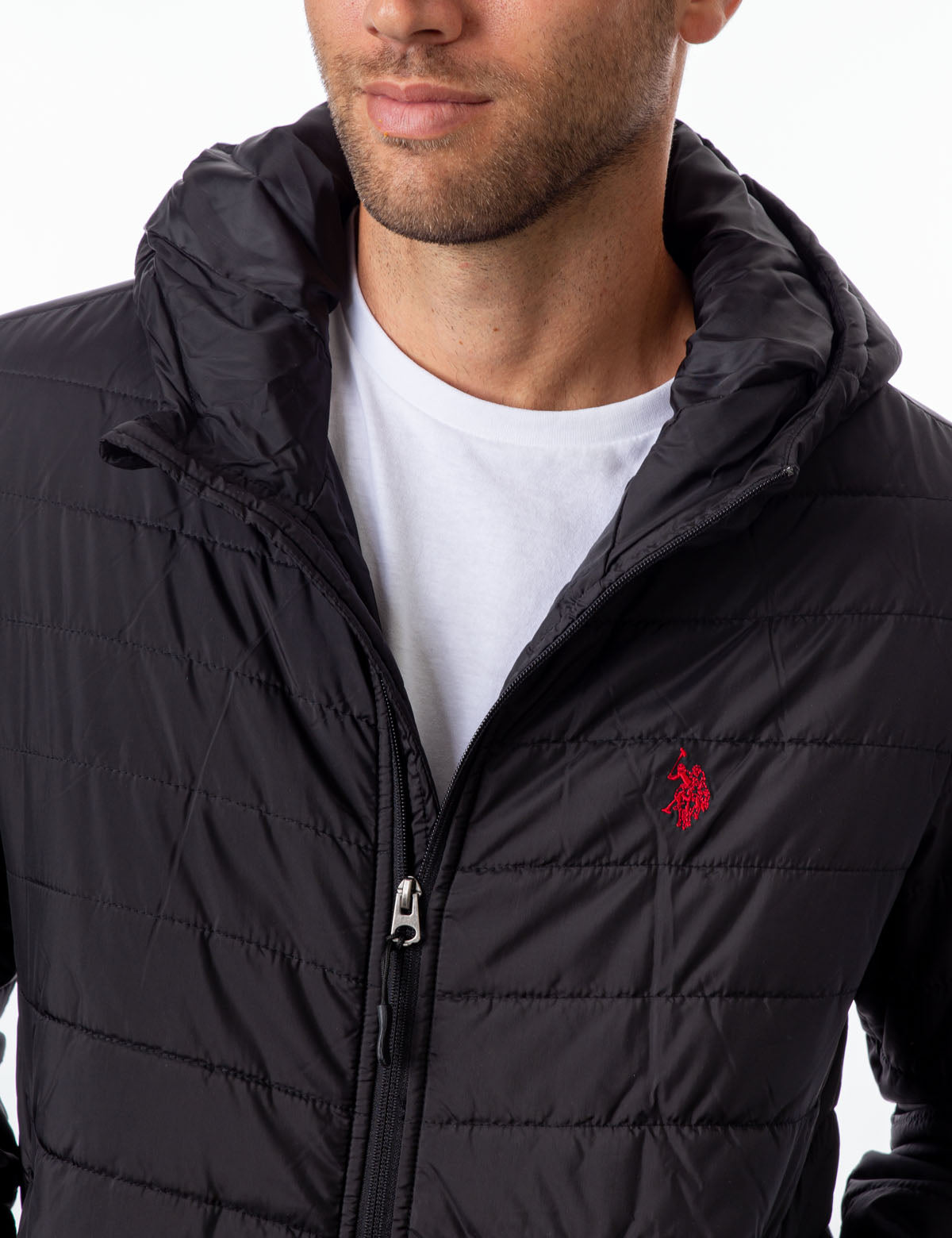 Lightweight Puffer Jacket with Hood & Zipper Pockets | Waterproof & Warm
