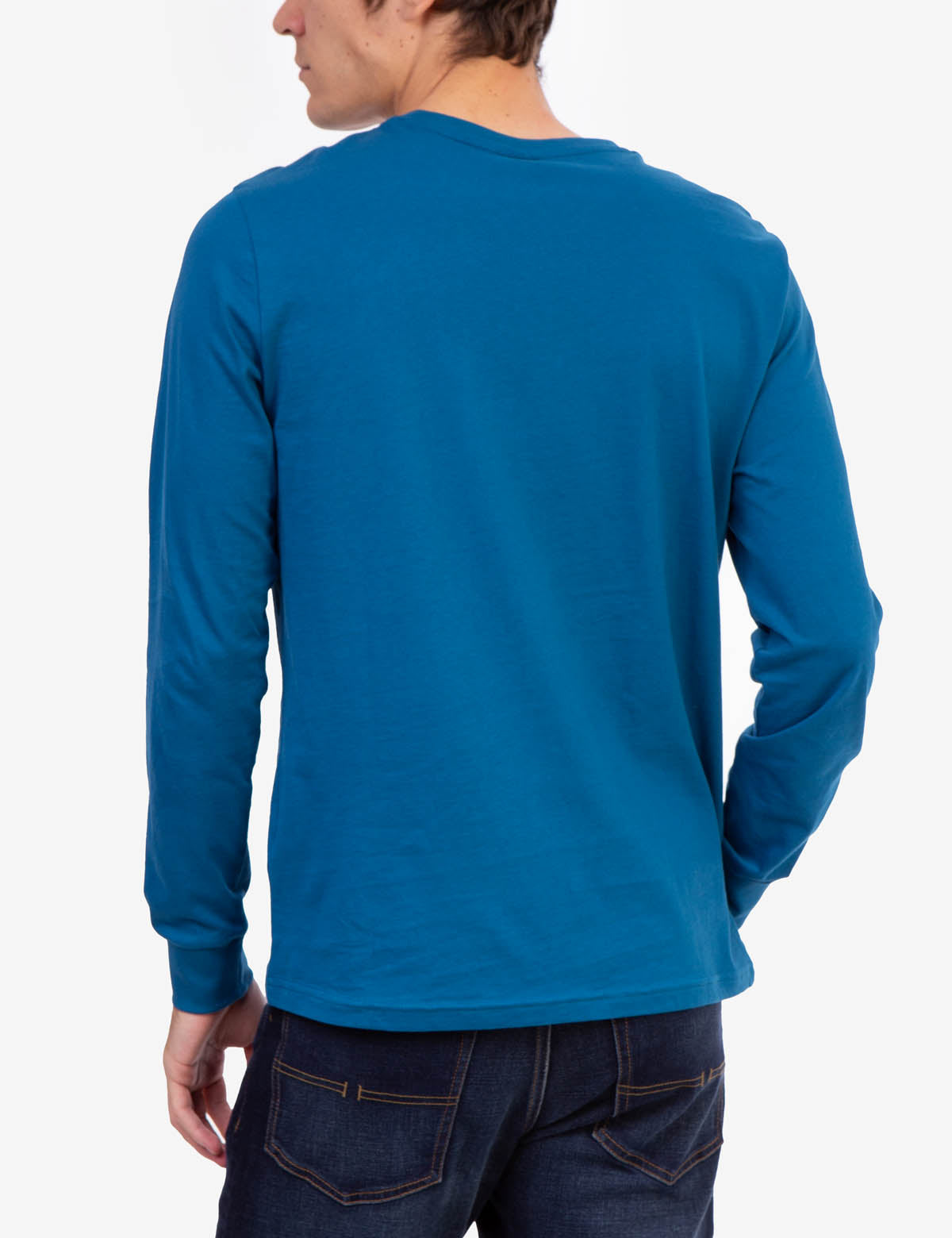 Long Sleeve Striped Pocket T-Shirt for Men & Women | Casual Comfort