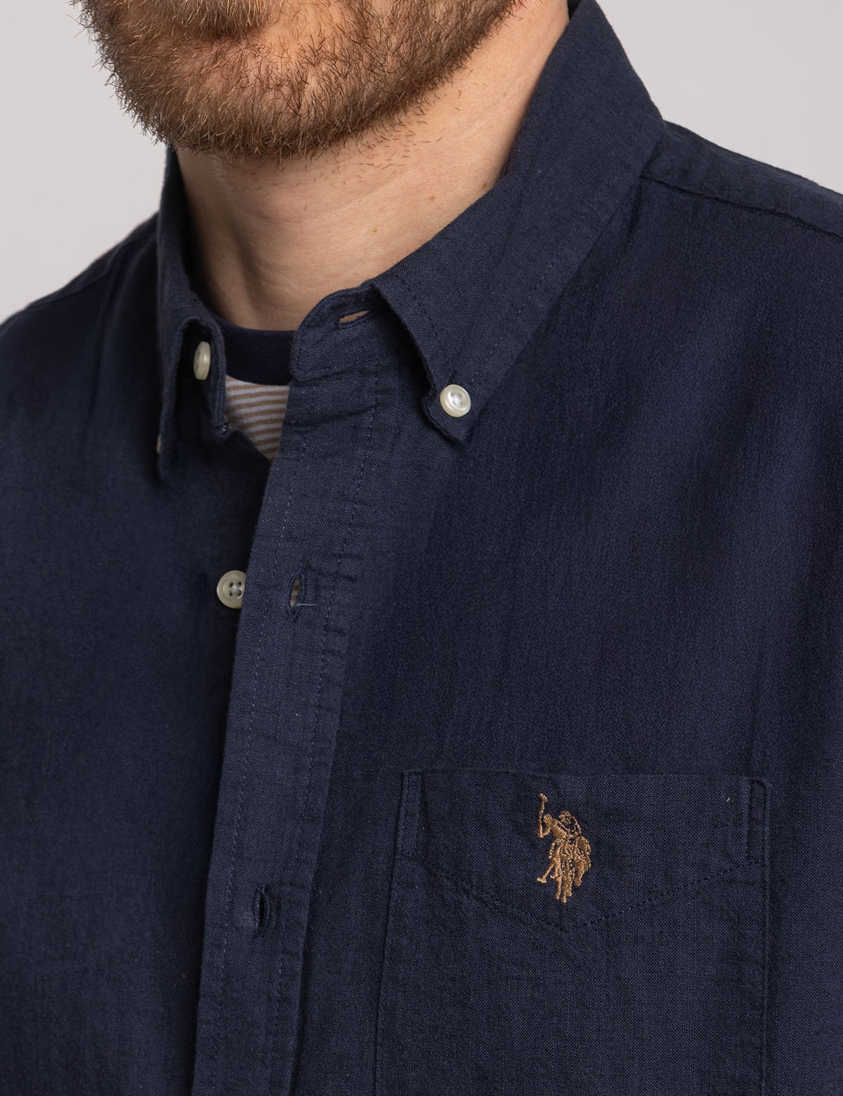 Soft Linen Blend Long Sleeve Shirt | Comfort & Breathable