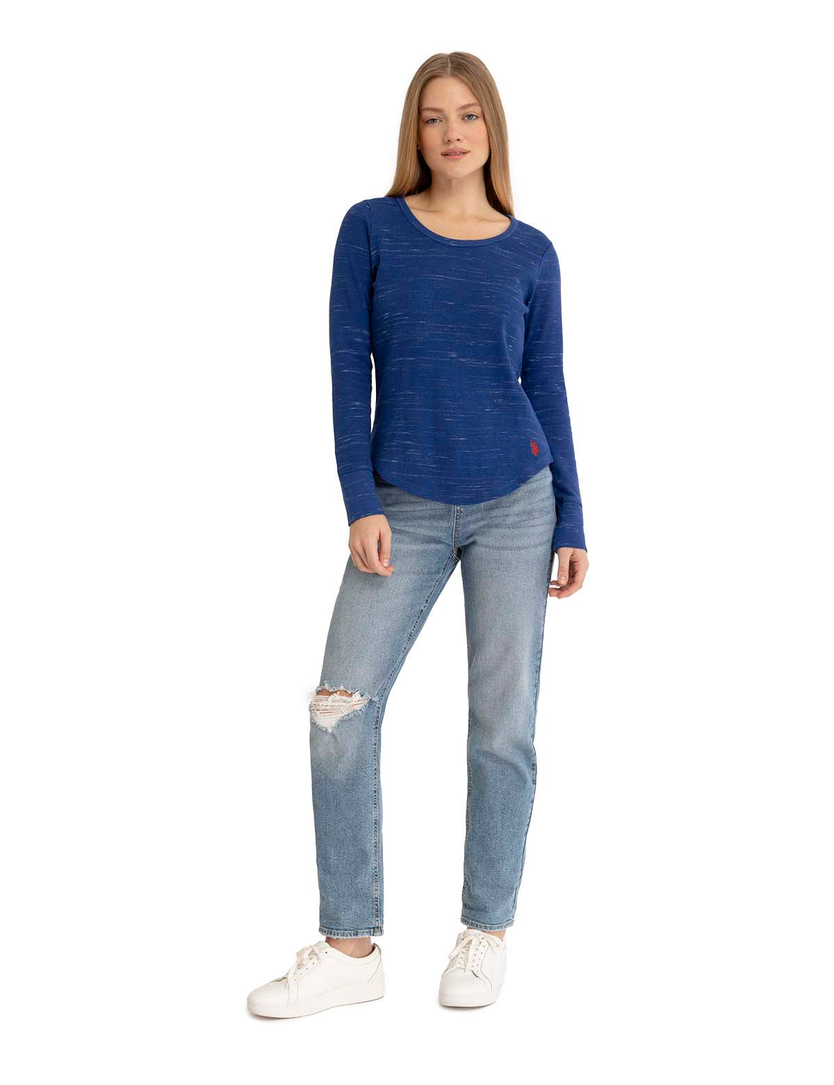 Space Dye Thermal Long Sleeve Shirt for Men & Women