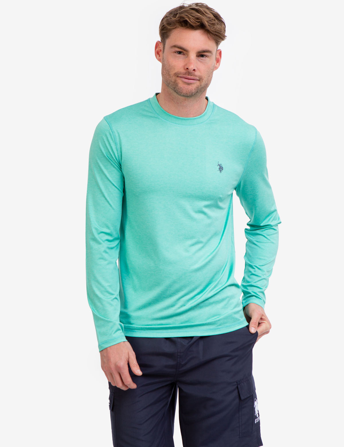UV Protection Long Sleeve Space Dye Top | Sun Safe Apparel