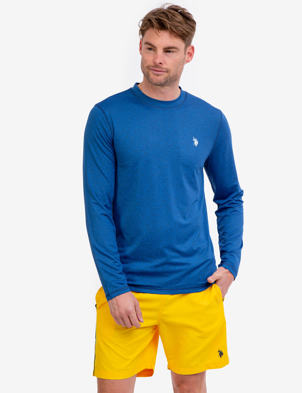 UV Protection Long Sleeve Space Dye Top | Sun Safe Apparel