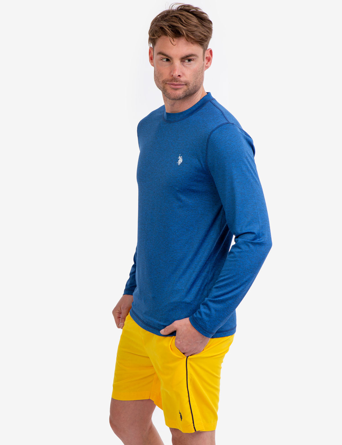 UV Protection Long Sleeve Space Dye Top | Sun Safe Apparel