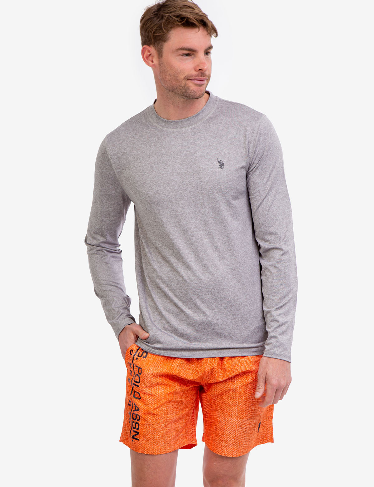 UV Protection Long Sleeve Space Dye Top | Sun Safe Apparel
