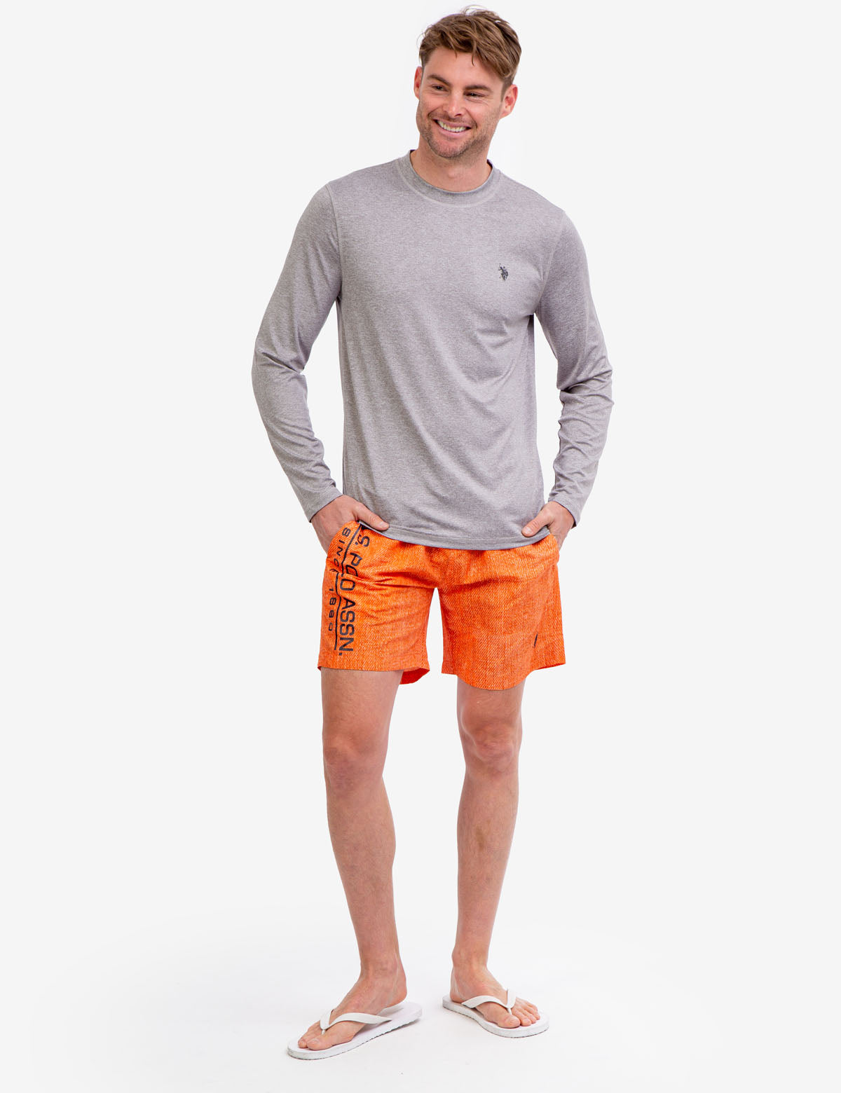 UV Protection Long Sleeve Space Dye Top | Sun Safe Apparel