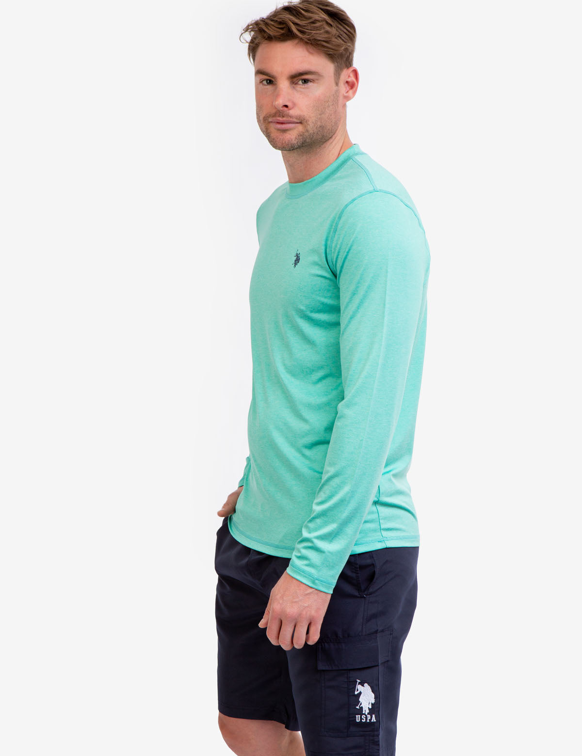 UV Protection Long Sleeve Space Dye Top | Sun Safe Apparel