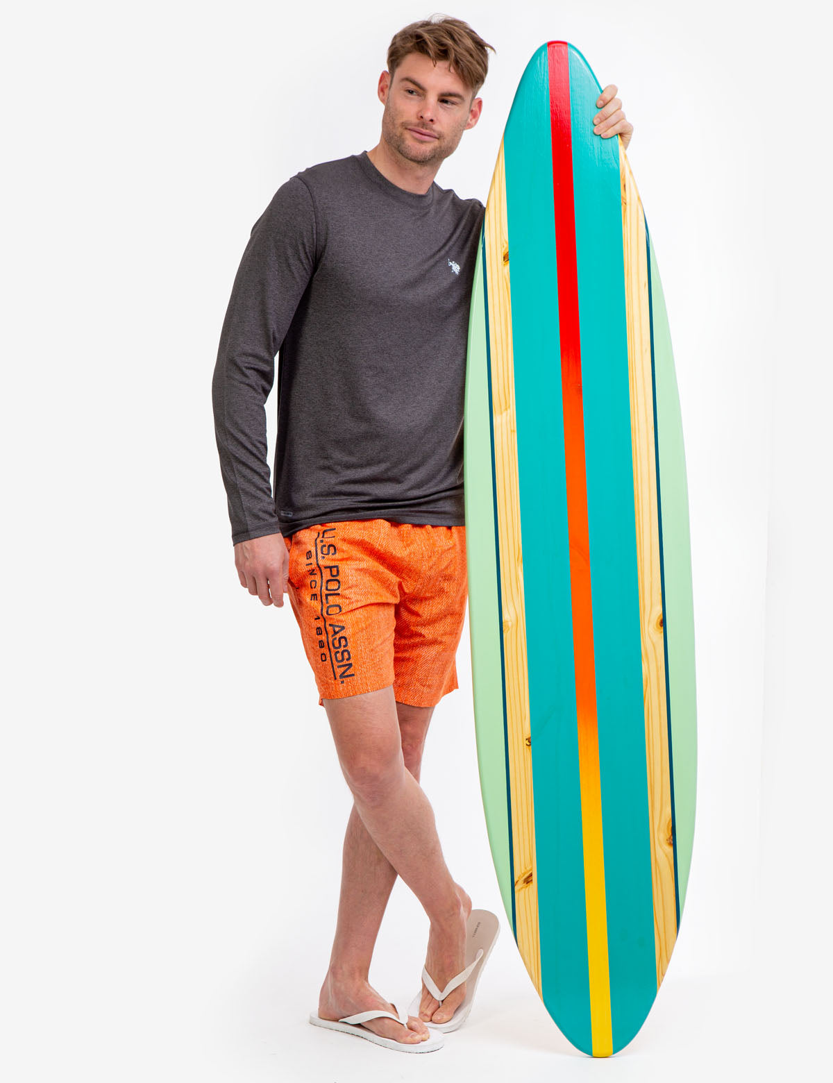 UV Protection Long Sleeve Space Dye Top | Sun Safe Apparel