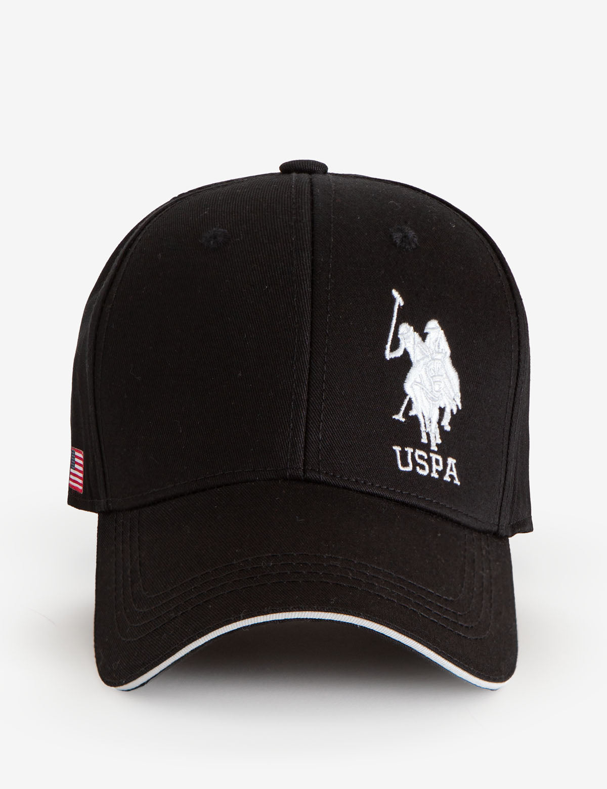Men's Large Side Logo Baseball Cap | Casual Adjustable Hat
