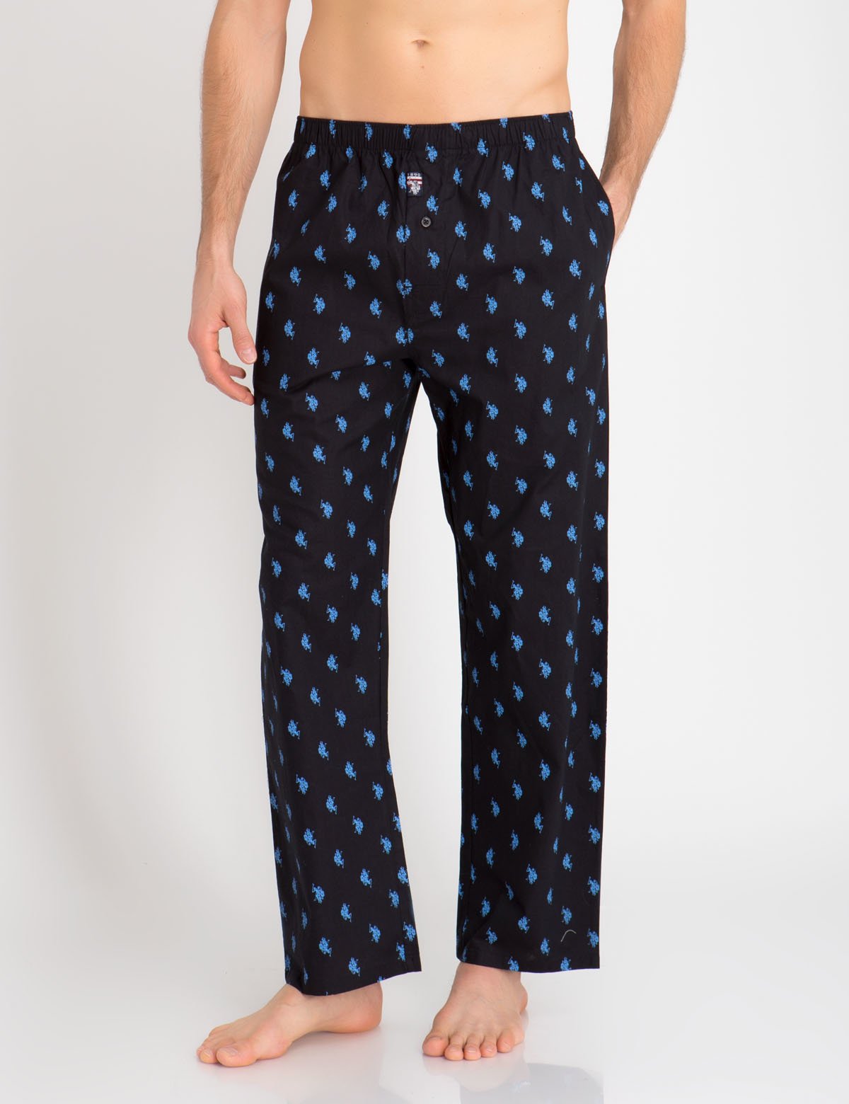Comfortable Cotton Lounge Pants with Elastic Waistband