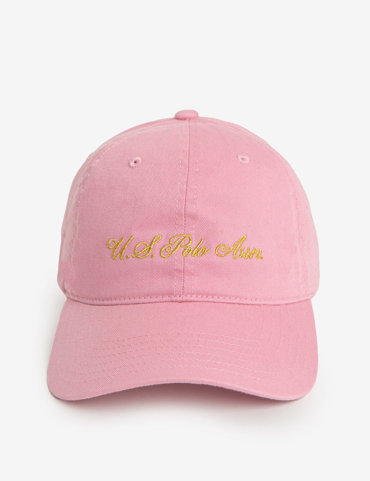 Lurex Embroidered Baseball Cap with Script Logo | Stylish & Trendy